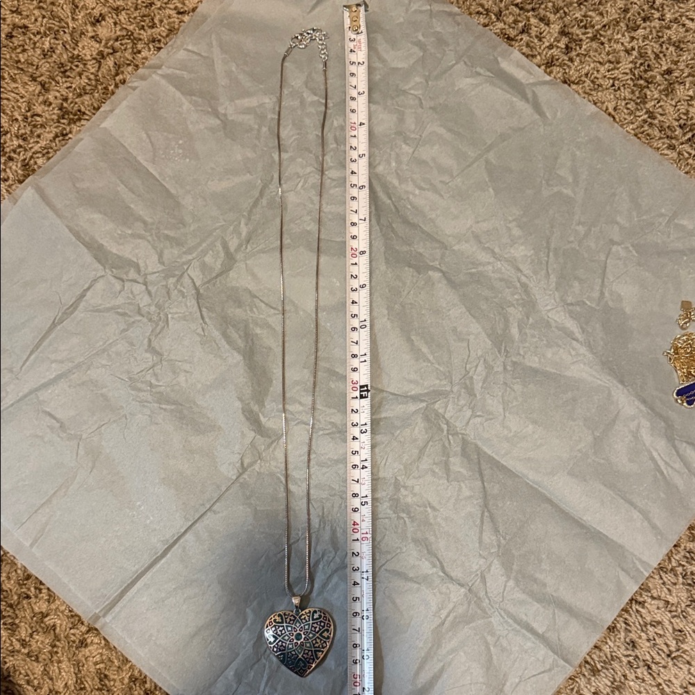 Brighton Colorful Heart Pendant Necklace